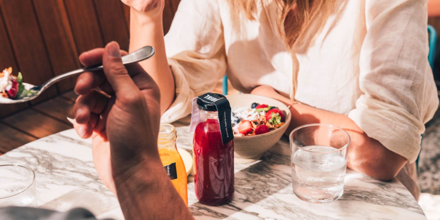 Grab & Go: food and drinks to take away.